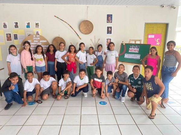 ALUNOS DA ESCOLA ÁUREO LAMARTINE TRABALHAM A CULTURA DOS POVOS INDIGENAS